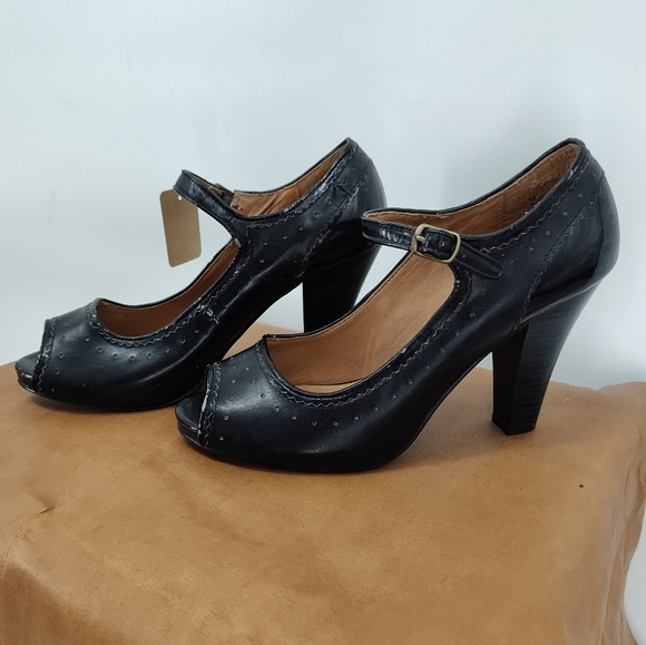 Mossimo Supply Co. Shoes - Mossimo Supply Co. Black Mary Jane Heels Size 9.5